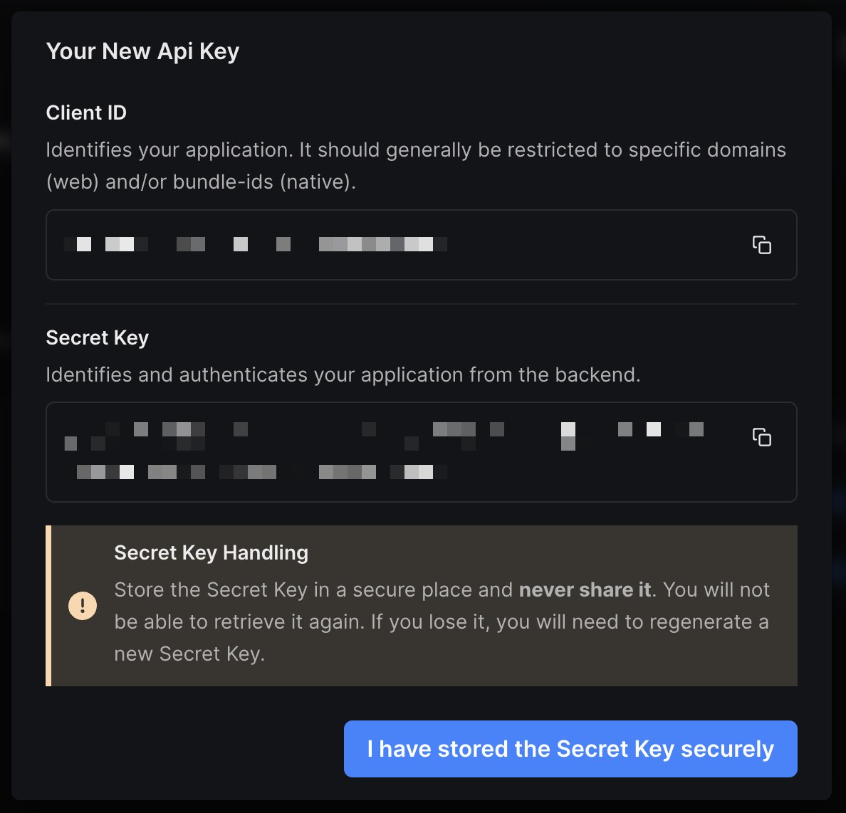 Your API Key